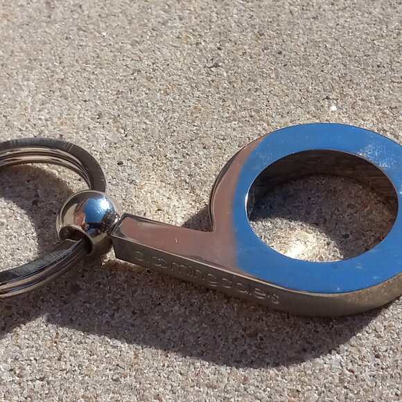 NOS Vintage 1980s Bloomingdales Initial Letter “b” Key Ring KeyChain Charm Fob - Picture 7 of 16